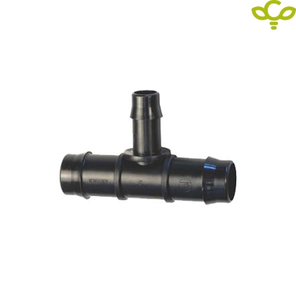 13mm/19mm Barb Reducer Tee 1pc