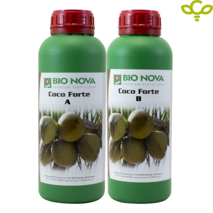 Coco Forte A + B 1L - основно биоминерално ѓубриво за раст и цветање во кокос