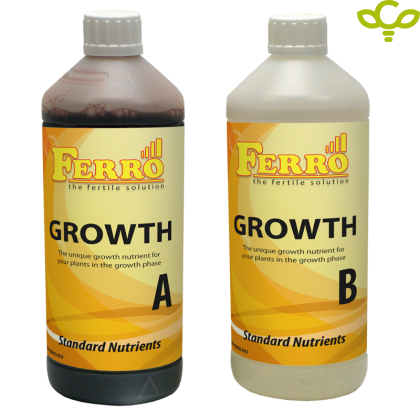 Ferro Standart Growth A + B 5L - основен минерален тор за растеж