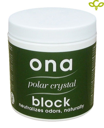 ONA BLOCK Polar crystal 175ml  - ароматизатор за јаки миризби