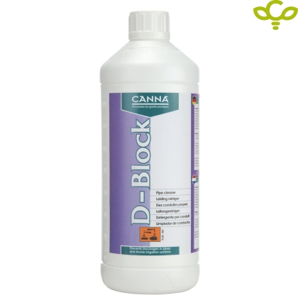 Canna D-Block 1L - прочистувачки раствор