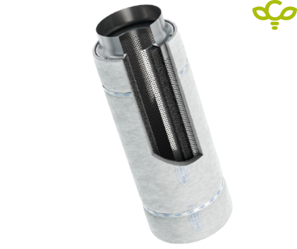 CAN filter Lite Ø 160/200 - 800 m3/h - карбонски филтер за прочистување на воздух
