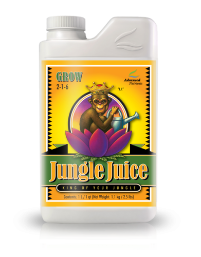 Jungle Juice Grow 1L - минерално ѓубриво за растенија за раст 