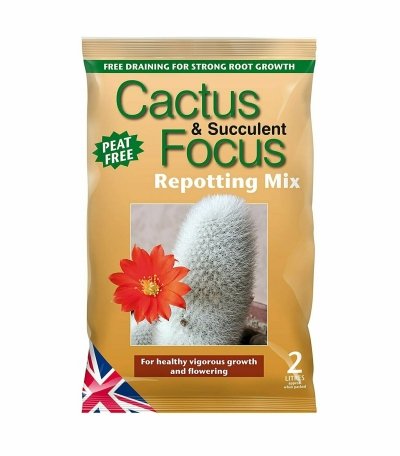 Cactus & Succulent focus 2L - супстрат за кактуси и сукуленти