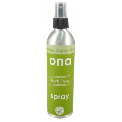 ONA Spray Fresh Linen 250ml - спреј-ароматизатор за јаки миризби