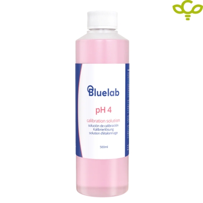 Bluelab pH 4.0 250ml - tretësirë kalibruese për ph testues