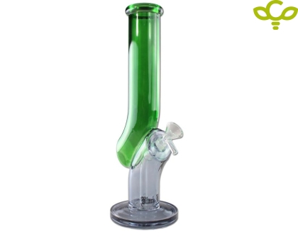 Black Leaf JL green стаклен бонг