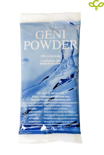 Geni powder 1кесичка стимулатор за цветање за последните недели