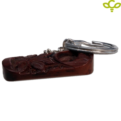 Rosewood Pipe Keychain 55mm 