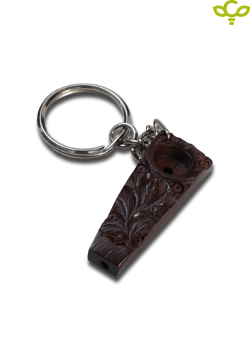 Rosewood Pipe Keychain 50mm 