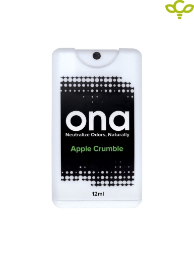 ONA Apple crumble card spray - ароматизатор за силни миризби