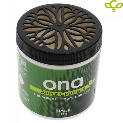 ONA BLOCK  Аpple crumble 175ml  - ароматизатор за јаки миризби