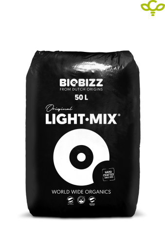 BioBizz Light Mix 50L - слабо-збогатена почва