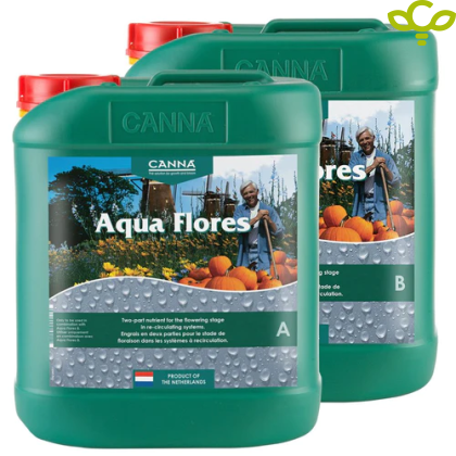 Aqua Flores A+B 5L - минерално ѓубриво за цветање во хидропоника