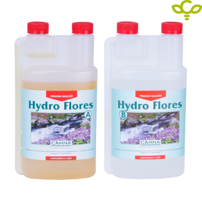 Hydro Flores A+B 1L - минерално ѓубриво за цветање во хидропоника