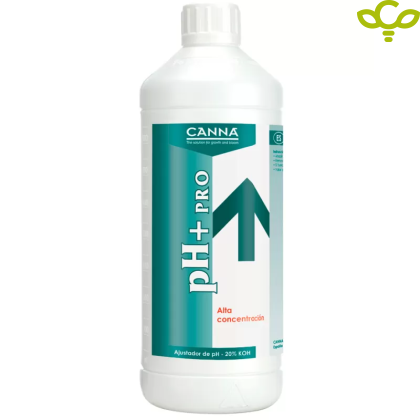 Canna pH+ Pro 20% 1L - регулатор за покачување на нивото на pH во фазата на цветање