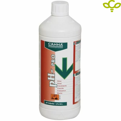 Canna pH - Bloom 59% 1L - регулатор за смалување на нивото на pH во фазата на цветање
