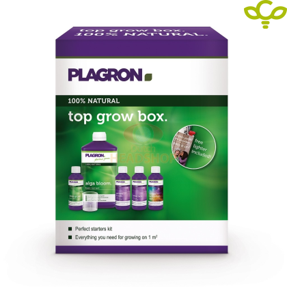 Plagron Top Grow Box Bio - старт пакет за целосен развој на растенија