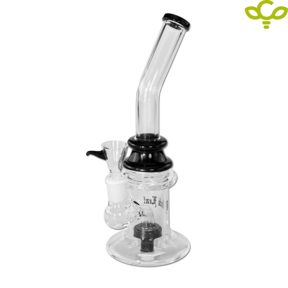 Black Leaf Bubbler with Drum Perco white