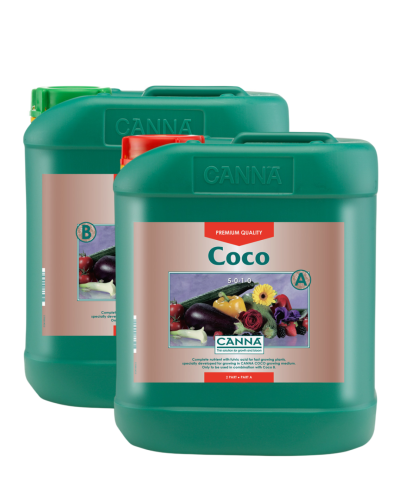 CANNA Coco A+B – Mineral Fertilizer for Growth and Flowering in Coco Substrate