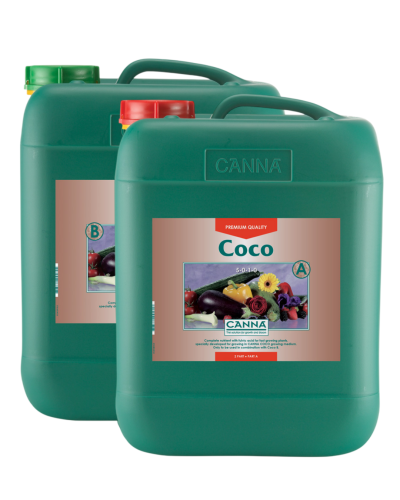 CANNA Coco A+B – Mineral Fertilizer for Growth and Flowering in Coco Substrate