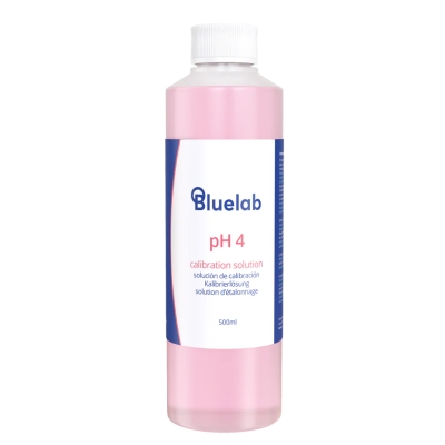 Bluelab pH 4.0 250ml - tretësirë kalibruese për ph testues