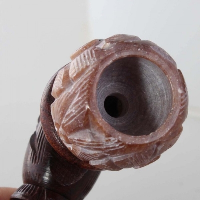 Smoking Pipe Wood + Soapstone - дрвено луле