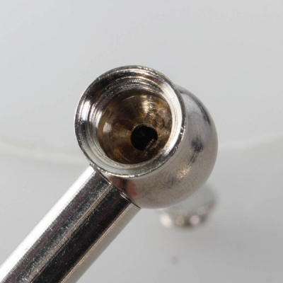 Mini Metal Hammer Screwable Smoking Pipe