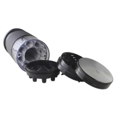 Black Leaf SMOKE LOVER Alu Grinder + 8 Cone-Filler