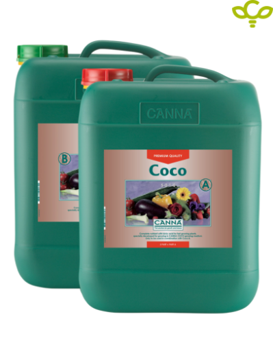 CANNA Coco A+B – Mineral Fertilizer for Growth and Flowering in Coco Substrate