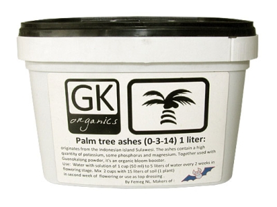 Palm Tree Ashes 1L - суво органско ѓубриво за  цветање