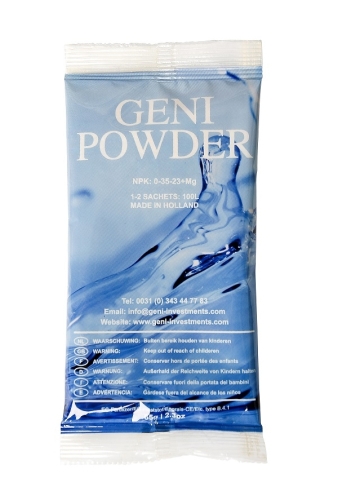 Geni powder 1кесичка стимулатор за цветање за последните недели