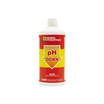 GHE pH DOWN 1L - регулатор за симнување на pH 