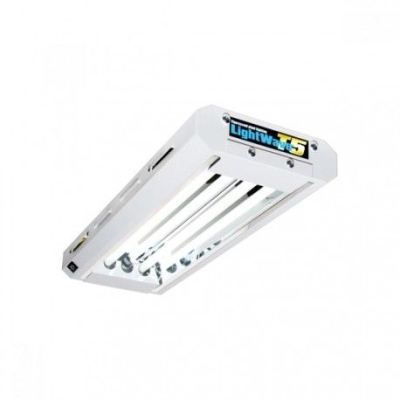 LightWave T5 22-HO CFL светло (48 W) 2ft 2-tube (600 x 230 x 60mm)