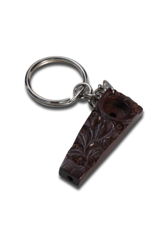 Rosewood Pipe Keychain 50mm 